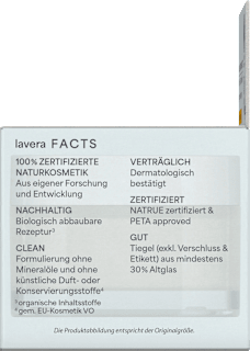 Anti Falten Feuchtigkeitscreme Q10 Basis Sensitiv lavera NATURKOSMETIK