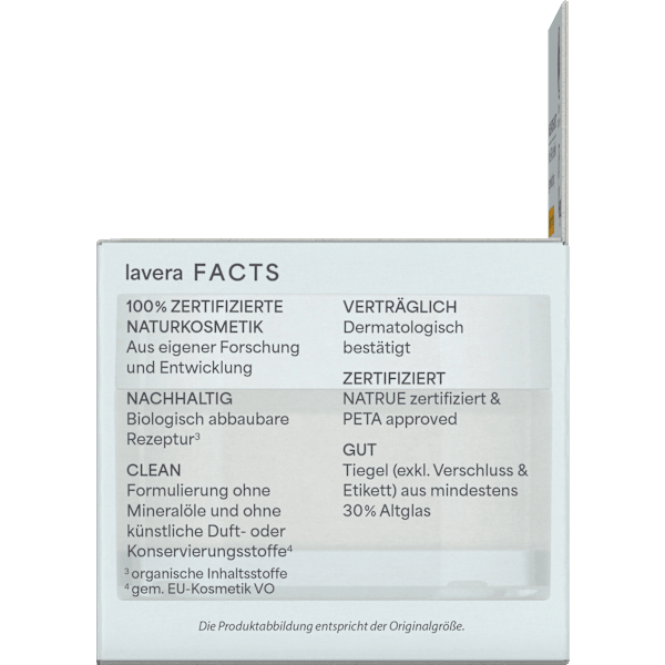 Anti Falten Feuchtigkeitscreme Q10 Basis Sensitiv lavera NATURKOSMETIK