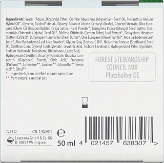 Anti Falten Feuchtigkeitscreme Q10 Basis Sensitiv lavera NATURKOSMETIK