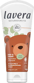 Baby & Kind Waschlotion & Shampoo  lavera NATURKOSMETIK