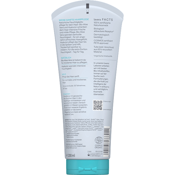 Conditioner Basis Sensitive Hydrate & Care lavera NATURKOSMETIK