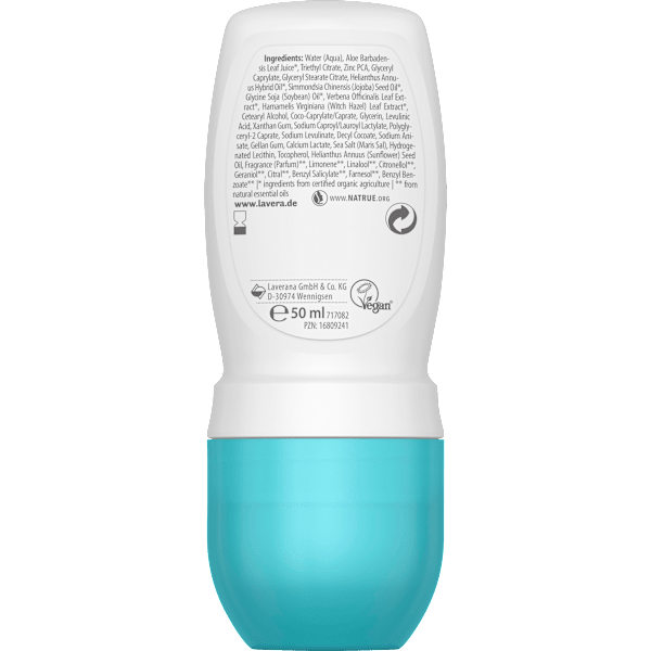 Deo Roll-on Natural & Sensitive lavera NATURKOSMETIK