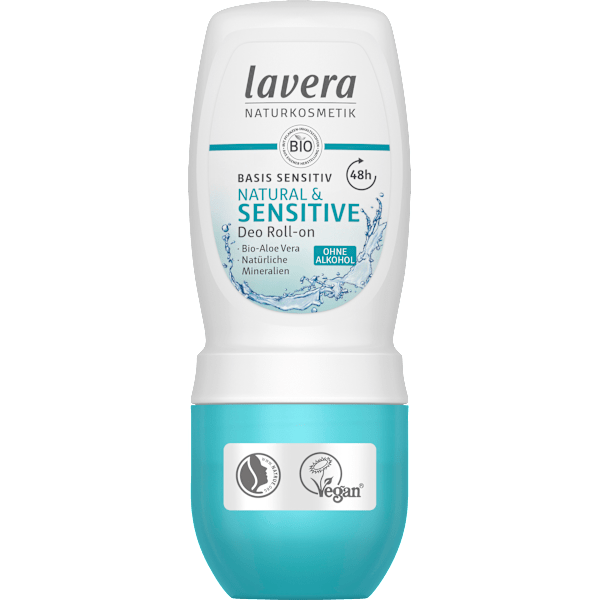 Deo Roll-on Natural & Sensitive lavera NATURKOSMETIK