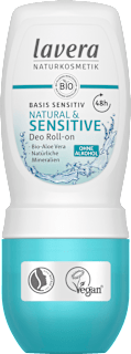 Deo Roll-on Natural & Sensitive lavera NATURKOSMETIK