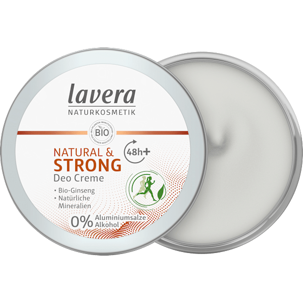 Deocreme Natural & Strong lavera NATURKOSMETIK