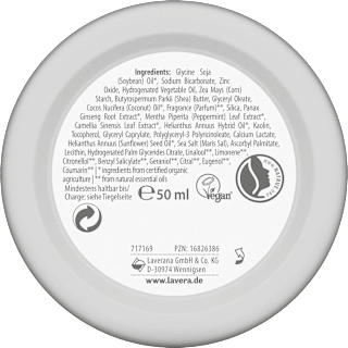 Deocreme Natural & Strong lavera NATURKOSMETIK