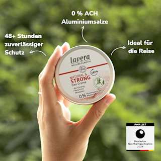 Deocreme Natural & Strong lavera NATURKOSMETIK