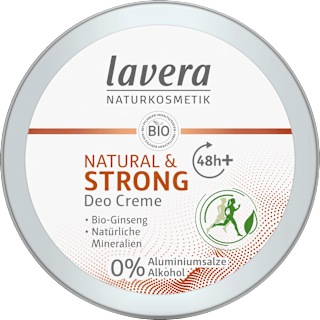 Deocreme Natural & Strong lavera NATURKOSMETIK