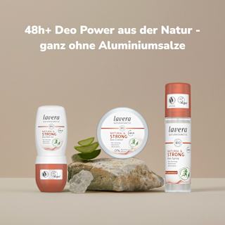 Deocreme Natural & Strong lavera NATURKOSMETIK