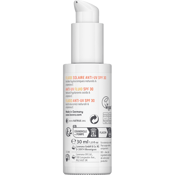 Fluid Anti-UV LSF 30 lavera NATURKOSMETIK
