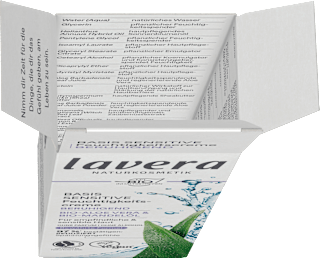 Gesichtscreme Basis Sensitiv beruhigend lavera NATURKOSMETIK