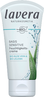 Gesichtscreme Basis Sensitiv feuchtigkeitsspendend  lavera NATURKOSMETIK