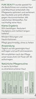 Gesichtscreme Pure Beauty lavera NATURKOSMETIK