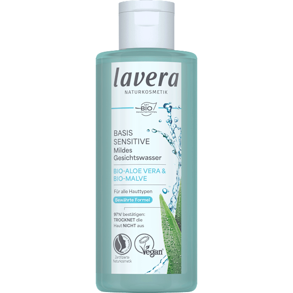 Gesichtswasser Basis Sensitiv  lavera NATURKOSMETIK
