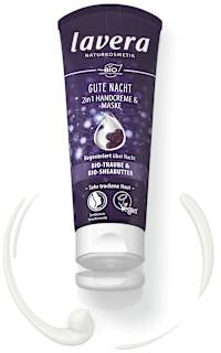 Handcreme & -Maske Gute Nacht 2in1 lavera NATURKOSMETIK