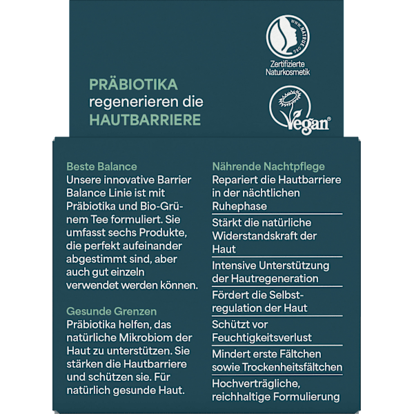Nachtcreme Barrier Balance lavera NATURKOSMETIK