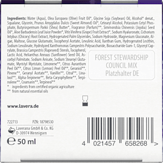 Nachtcreme Re-energizing lavera NATURKOSMETIK