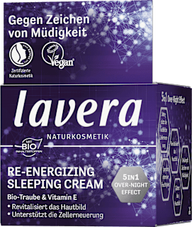 Nachtcreme Re-energizing lavera NATURKOSMETIK