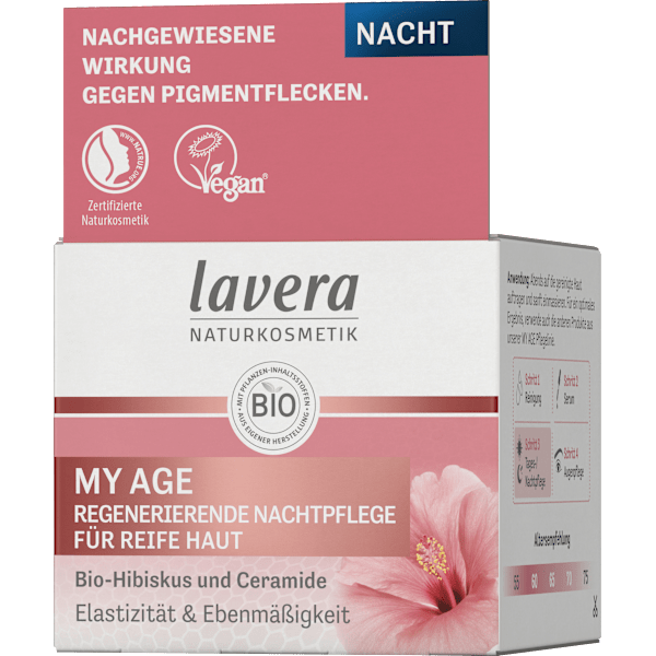 Nachtcreme regenerierend My Age lavera NATURKOSMETIK