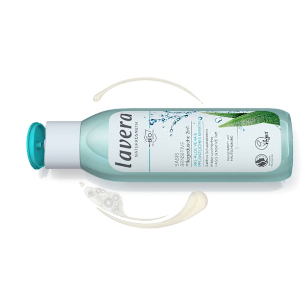 Pflegedusche Basis Sensitiv 2in1  lavera NATURKOSMETIK