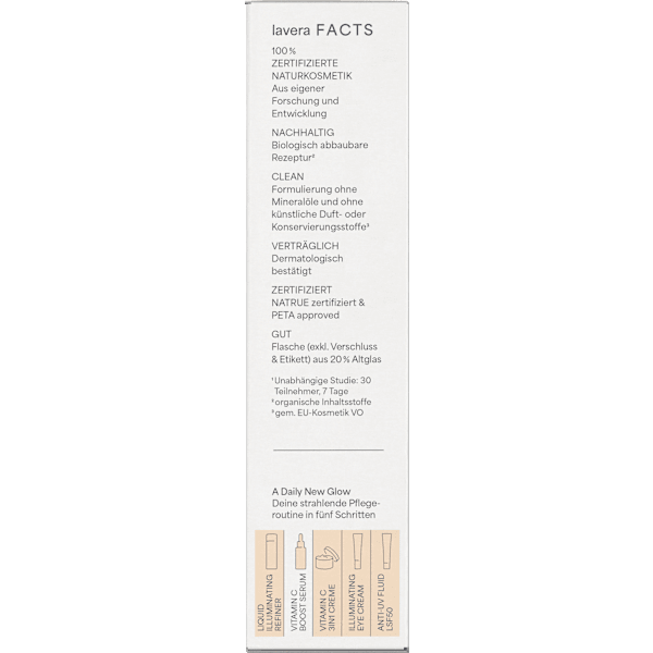 Serum Glow by Nature Vitamin C Boost lavera NATURKOSMETIK