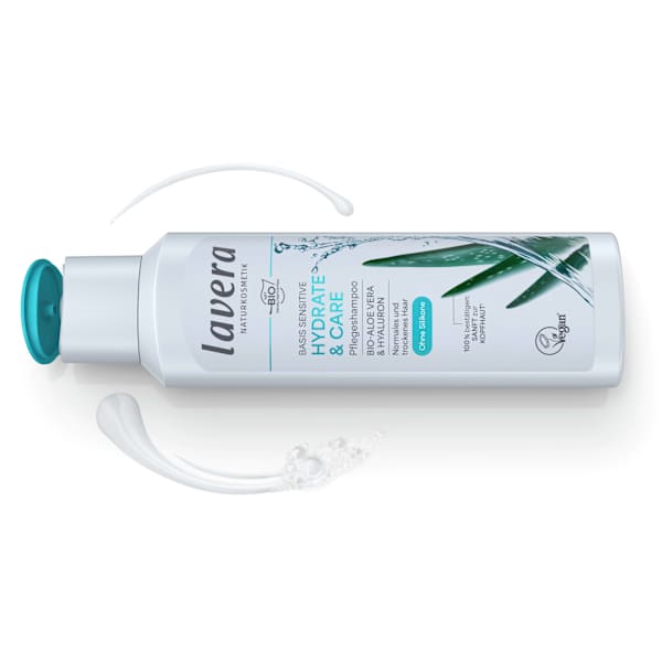 Shampoo Basis Sensitive Hydrate & Care lavera NATURKOSMETIK