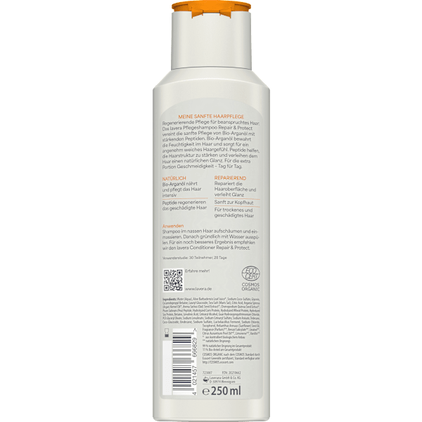 Shampoo Repair & Protect lavera NATURKOSMETIK