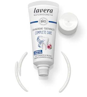 Zahnpasta Complete Care fluoridfrei, Reisegröße lavera NATURKOSMETIK