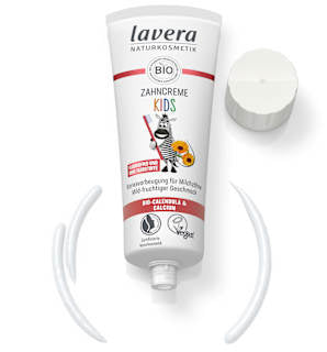 Zahnpasta Kinder, 0-6 Jahren, fluoridfrei lavera NATURKOSMETIK