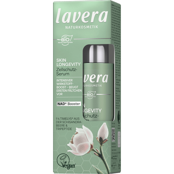 Zellschutz-Serum Skin Longevity  lavera NATURKOSMETIK