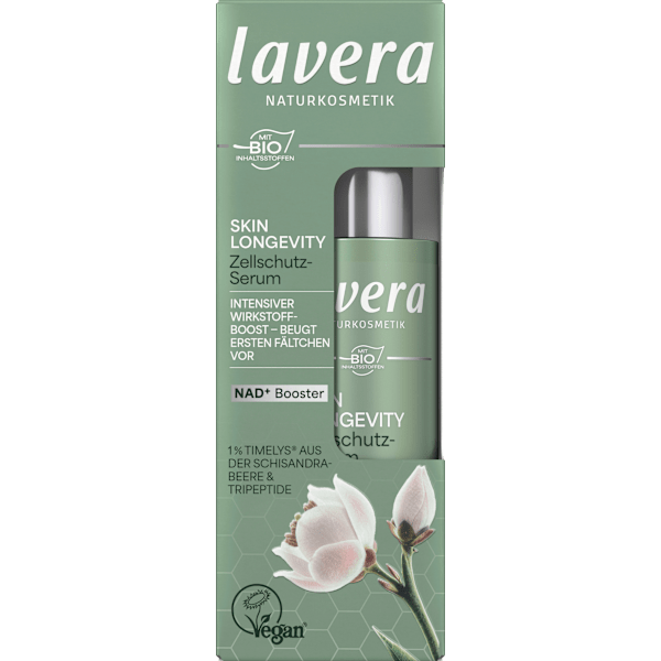 Zellschutz-Serum Skin Longevity  lavera NATURKOSMETIK