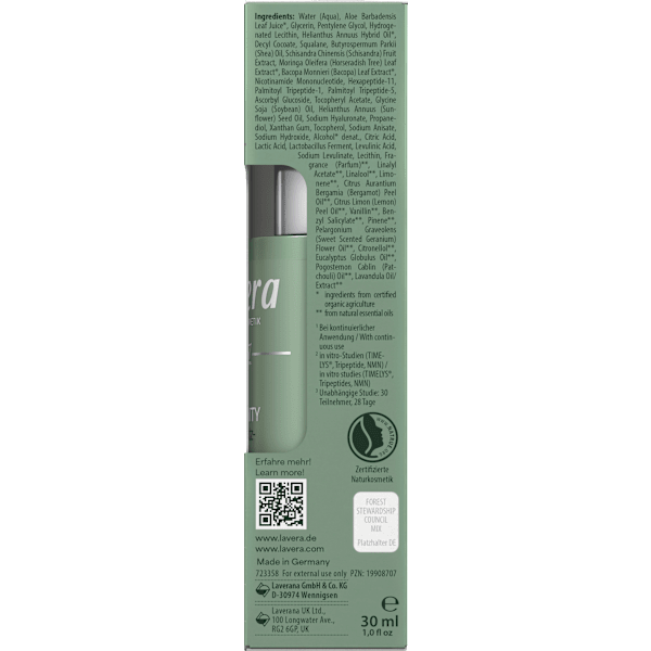 Zellschutz-Serum Skin Longevity  lavera NATURKOSMETIK