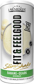 Diät Shake, Slim Shake Banane & Quark Layenberger Fit+Feelgood