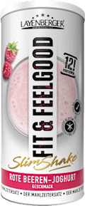 Diät Shake, Slim Shake rote Beeren & Joghurt Layenberger Fit+Feelgood