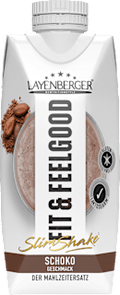Diät Shake, Slim Shake Schoko, trinkfertig Layenberger Fit+Feelgood