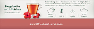 Früchtetee Hagebutte & Hibiskus (20 Beutel) LEBENSBAUM