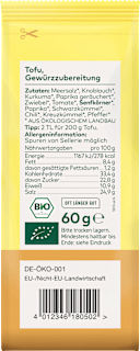 Gewürzmischung für Tofu LEBENSBAUM