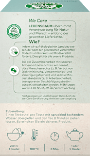 Kräutertee "Halsschmeichler" (20 Beutel) LEBENSBAUM