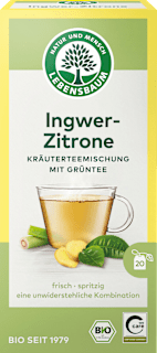 Kräutertee Ingwer-Zitrone (20 Beutel) LEBENSBAUM