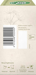 Kräutertee "Wohliges Bauchgefühl" (20 Beutel) LEBENSBAUM
