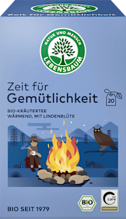 Kräutertee "Zeit für Gemütlichkeit" (20 Beutel) LEBENSBAUM