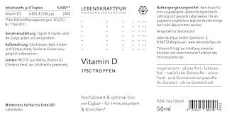 Vitamin D Pur 1000 I.E. Tropfen LEBENSKRAFTPUR