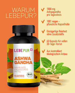 Ashwagandha Kapseln 60 St Lebepur