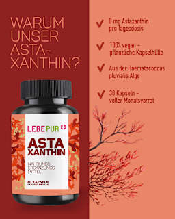 Astaxanthin Kapseln 30 St Lebepur
