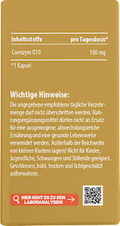 Coenzym Q10 Kapseln 60 St Lebepur
