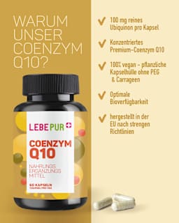 Coenzym Q10 Kapseln 60 St Lebepur