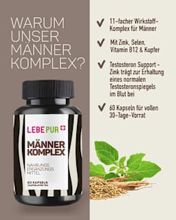 Männer Komplex Kapseln 60 St Lebepur