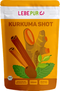 Pflanzenpulver, Kurkuma Shot Lebepur