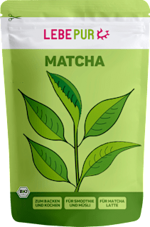 Pflanzenpulver, Matcha Lebepur