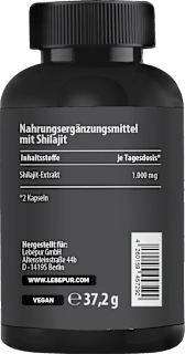Shilajit Kapseln 60 St Lebepur
